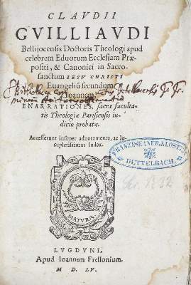 Bild Nr.1: 122-148 Guilliaud,C.: (Alte Drucke, Handschriften und Theologie)