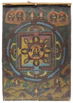 Bild Nr.1: 122-1480 Thangka.: (Asiatika)