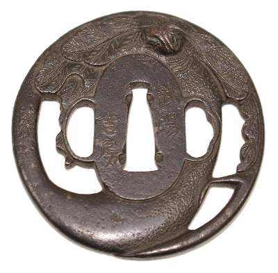 Bild Nr.1: 122-1493 Tsuba Japan Edo-Zeit: (Asiatika, Tsuba, Collection Gaston Louis Vuitton)
