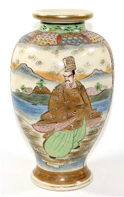 Bild Nr.1: 122-1496 Vase Japan: (Asiatika)