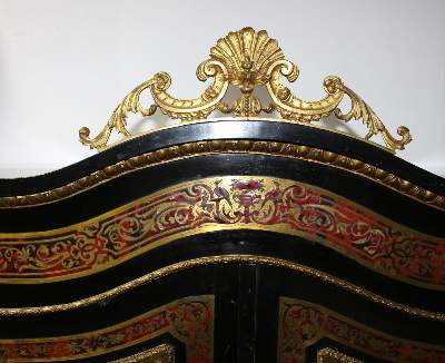 Bild Nr.2: 122-1506 Boulle Schreibtisch: (Möbel)
