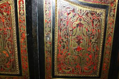 Bild Nr.8: 122-1506 Boulle Schreibtisch: (Möbel)