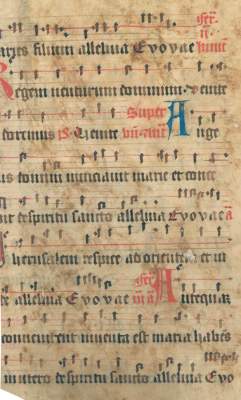 Bild Nr.1: 122-152 Einbandmakulatur.: (Handschriften)