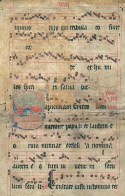 Bild Nr.2: 122-152 Einbandmakulatur.: (Handschriften)