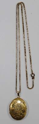 Bild Nr.4: 122-1551 750 GG-Medaillon u.: (Schmuck, Anhänger)
