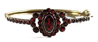 Bild Nr.1: 122-1558 Granatreif 835: (Schmuck, Armbänder)
