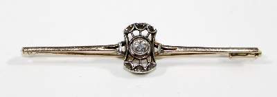 Bild Nr.1: 122-1562 Diamantbrosche: (Schmuck, Broschen)