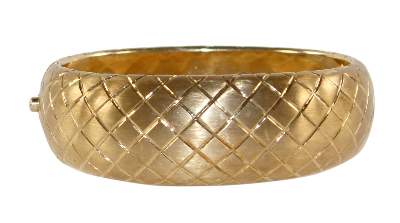 Bild Nr.1: 122-1577 Armreif 750 GG.: (Schmuck, DRC Pforzheim)