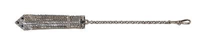 Bild Nr.1: 122-1597 Uhrkette 750 WG.: (Schmuck, DRC Pforzheim)