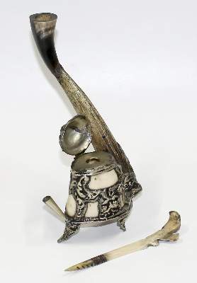 Bild Nr.3: 122-1613 Reisetintenfass Orient: (Schreibgeräte)