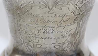 Bild Nr.3: 122-1623 Lausitz, Forst Gesangsverein: (Silber)