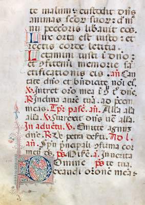 Bild Nr.1: 122-163 Missale.: (Handschriften)