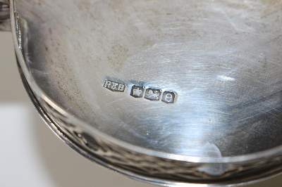 Bild Nr.4: 122-1630 Sheffield Jugendstil Tazza.: (Silber)