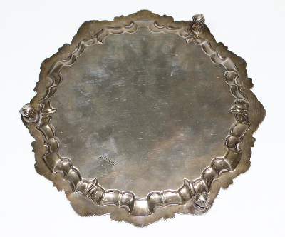 Bild Nr.2: 122-1633 Silbertablett Chester: (Silber)