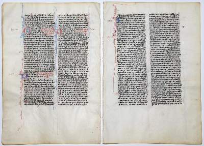 Bild Nr.3: 122-165 Biblia latina.: (Handschriften, Perlbibel)