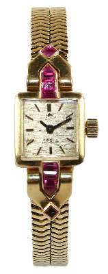 Bild Nr.1: 122-1670 Hermes Vintage 750 GG: (Uhren, Armbanduhren)