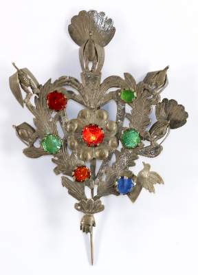 Bild Nr.1: 122-1678 Historische, museale Trachtennadel: (Volkskunst)