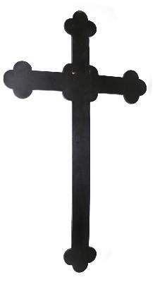 Bild Nr.3: 122-1690 Intarsienkreuz.: (Volkskunst, Religiöse Volkskunst)