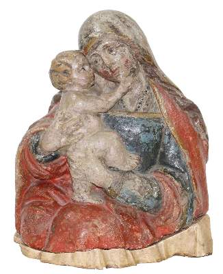 Bild Nr.1: 122-1699 Passauer Madonna: (Volkskunst, Religiöse Volkskunst)