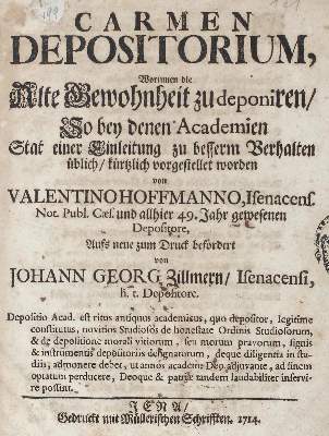 Bild Nr.1: 122-173 Hoffmann,V.: (Alte Drucke, Handschriften und Theologie)
