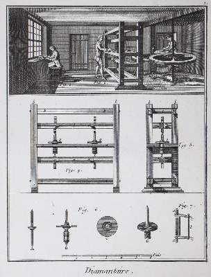 Bild Nr.2: 122-1751 Diamantschleifer.: (Varia, Berufe)