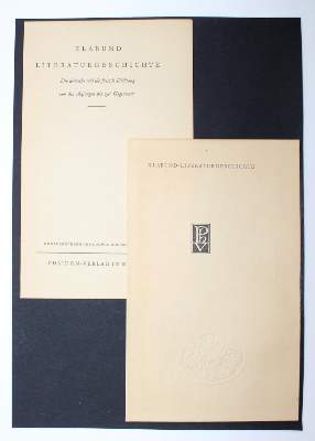Bild Nr.1: 122-1771 Blindgeprägtes: (Varia, Exlibris, Göring)