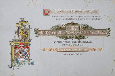Bild Nr.1: 122-1783 Hohenlohe-Schillingsfürst.: (Varia, Heraldik)