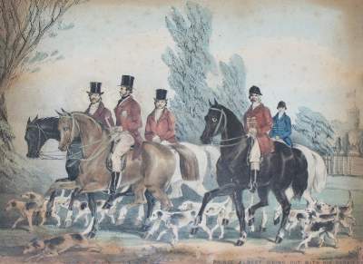 Bild Nr.4: 122-1787 Pferde und Jagd.: (Varia, Jagd)