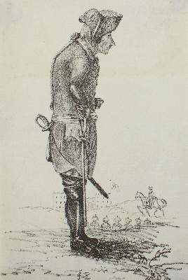 Bild Nr.1: 122-1795 Friedrich der Große: (Varia, Karikatur)