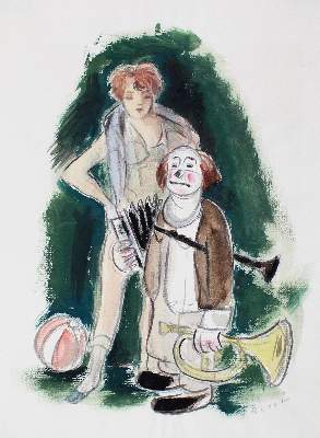 Bild Nr.1: 122-1800 Zirkus.: (Varia, Karikatur)