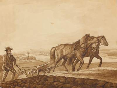 Bild Nr.1: 122-1822 Feldarbeit: (Varia, Landwirtschaft)