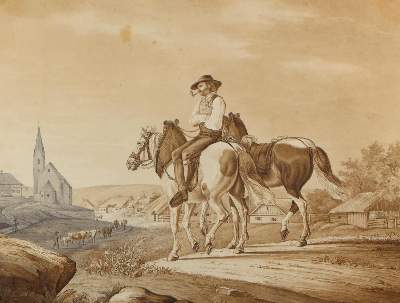 Bild Nr.2: 122-1822 Feldarbeit: (Varia, Landwirtschaft)