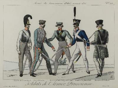 Bild Nr.2: 122-1834 Preußische Armee.: (Varia, Militaria)