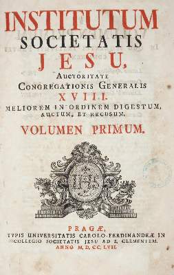 Bild Nr.1: 122-190 Institutum Societatis Jesu,: (Jesuiten)