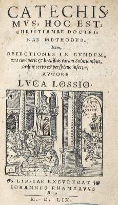 Bild Nr.1: 122-210 Lossius,L.: (Alte Drucke, Handschriften und Theologie)