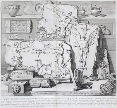 Bild Nr.2: 122-2106 Le Antichita Romane. (Ausland, Italien, Piranesi)