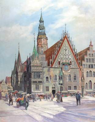 Bild Nr.1: 122-2181 Breslau.: (Ausland, Polen)