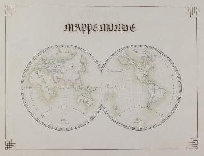 Bild Nr.1: 122-2210 Mappe Monde.: (Ausland, Weltkarten)