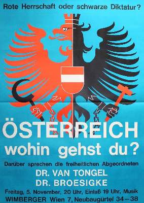 Bild Nr.32: 122-2247 Österreich.: (Plakate, Politik und Staatswissenschaften)