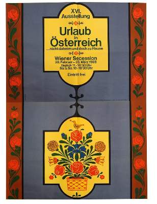 Bild Nr.72: 122-2250 Urlaub in Österreich.: (Plakate, Reisen)