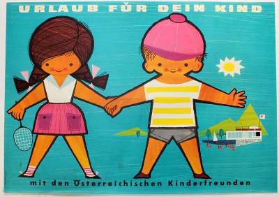 Bild Nr.82: 122-2250 Urlaub in Österreich.: (Plakate, Reisen)