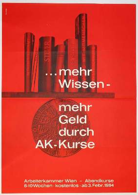 Bild Nr.21: 122-2268 Weiterbildung Wien.: (Plakate)
