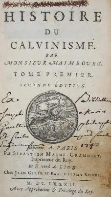 Bild Nr.1: 122-227 Maimbourg,L.: (Alte Drucke, Handschriften und Theologie)