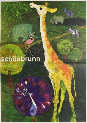 Bild Nr.62: 122-2276 Tiergarten Schönbrunn.: (Plakate, Zoologie)