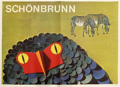 Bild Nr.72: 122-2276 Tiergarten Schönbrunn.: (Plakate, Zoologie)