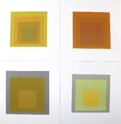 Bild Nr.2: 122-2284 Albers, Josef: (Künstlergraphik)