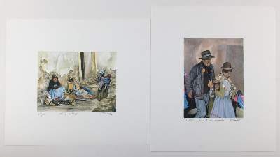 Bild Nr.2: 122-2458 Caudal, Francoise: (Künstlergraphik)