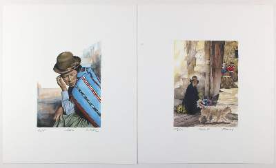 Bild Nr.3: 122-2458 Caudal, Francoise: (Künstlergraphik)