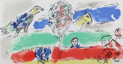 Bild Nr.1: 122-2461 Chagall, Marc: (Künstlergraphik)