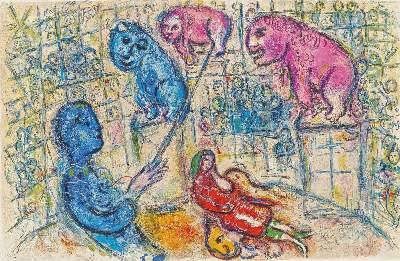 Bild Nr.1: 122-2470 Chagall, Marc.: (Künstlergraphik)